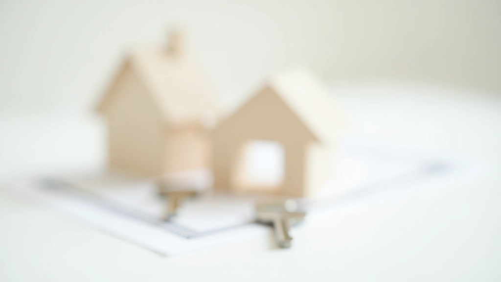 Llaves de casa nueva con documento de escritura